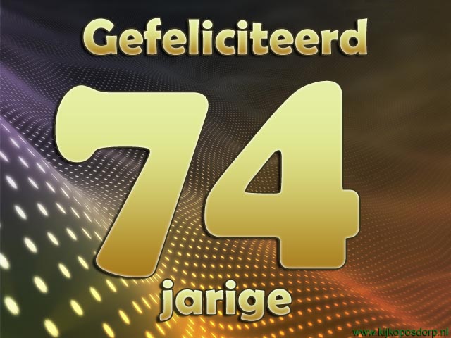 74 jaar golf