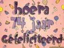 74 jaar pakjes