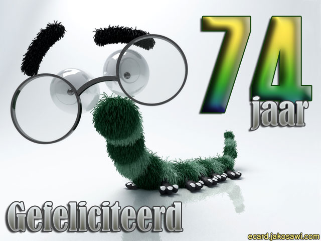 74 jaar worm