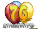 76 jaar ballon