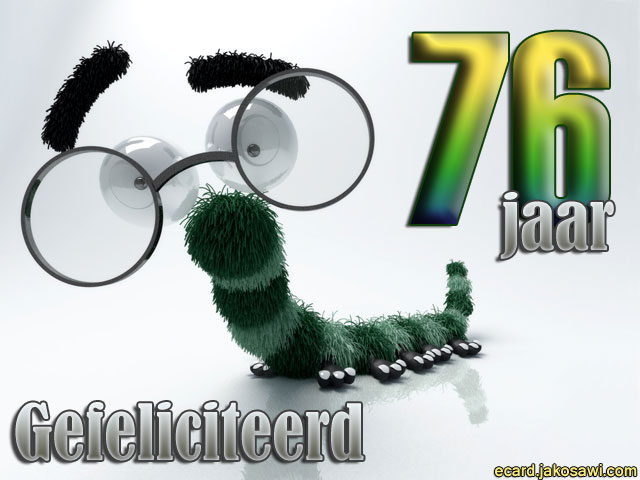 76 jaar worm