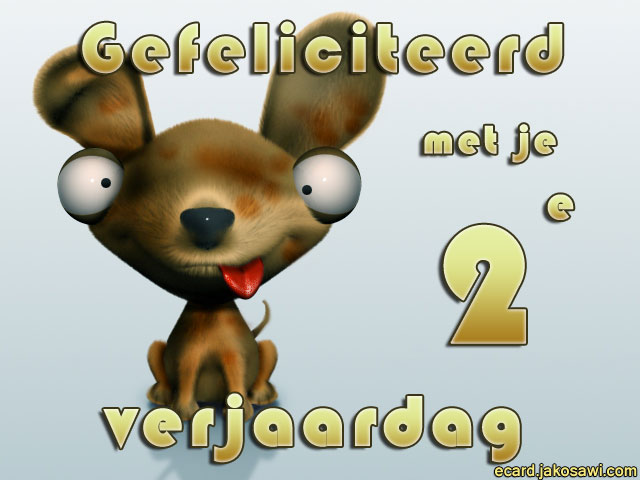 02 jaar hond