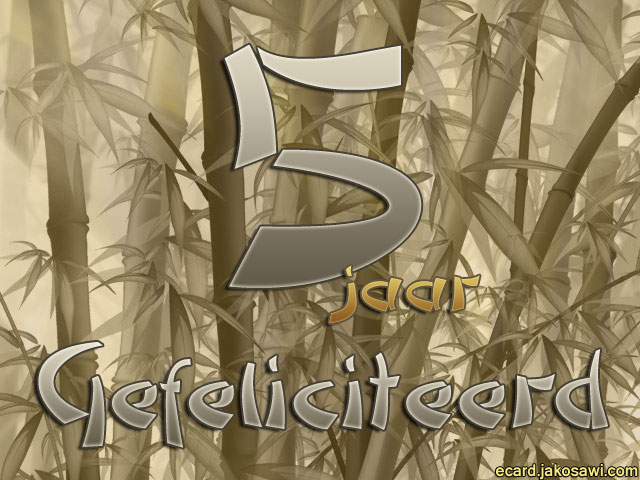 05 jaar bamboo