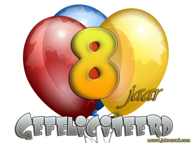 08 jaar ballon