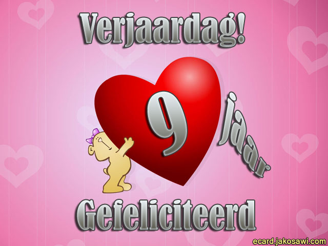 09 jaar beer hart