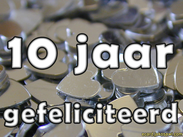 10 jaar metal
