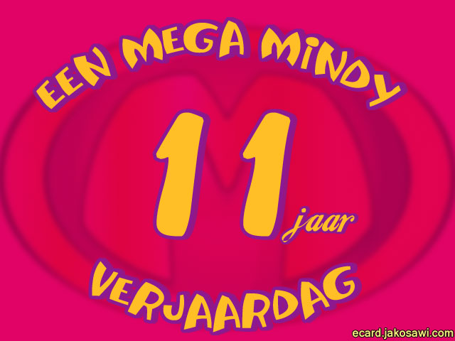 11 jaar mega mindy