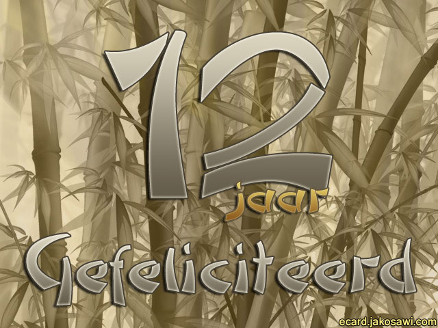 12 jaar bamboo