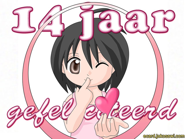 14 jaar anime
