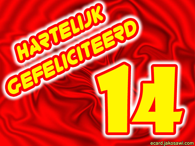 14 jaar gr
