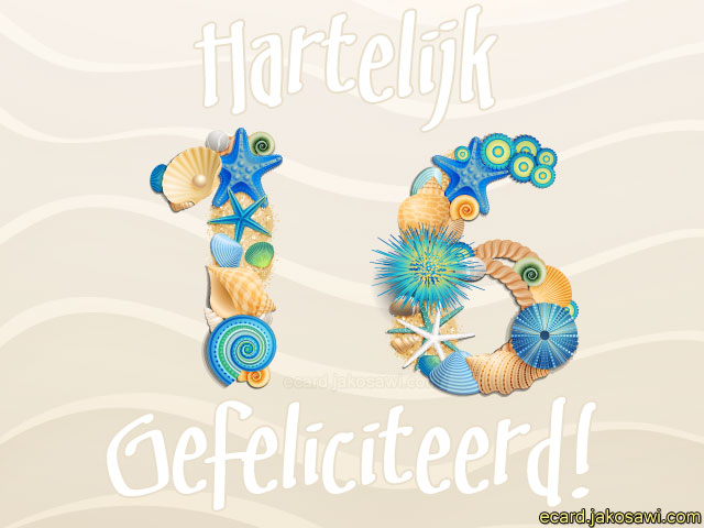 16 jaar schelpen