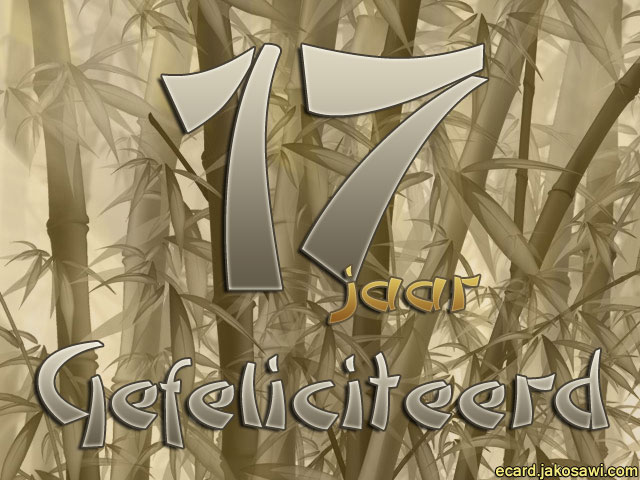 17 jaar bamboo