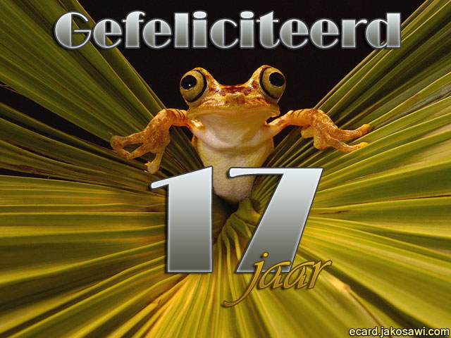 17 jaar kikker