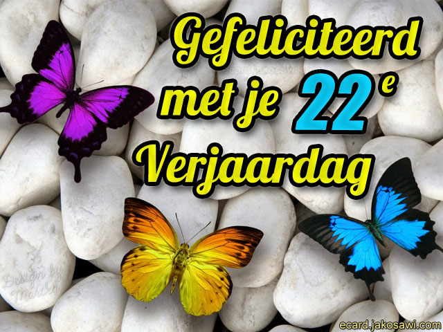 22 jaar vlinders