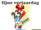 23 jaar kado kaart