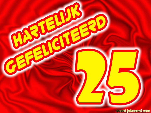 25 jaar gr