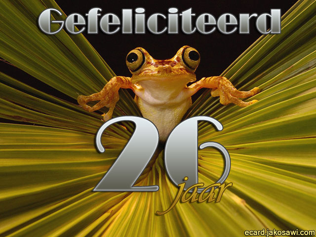 26 jaar kikker