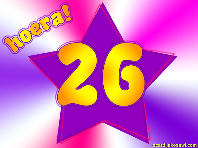 26 jaar ster