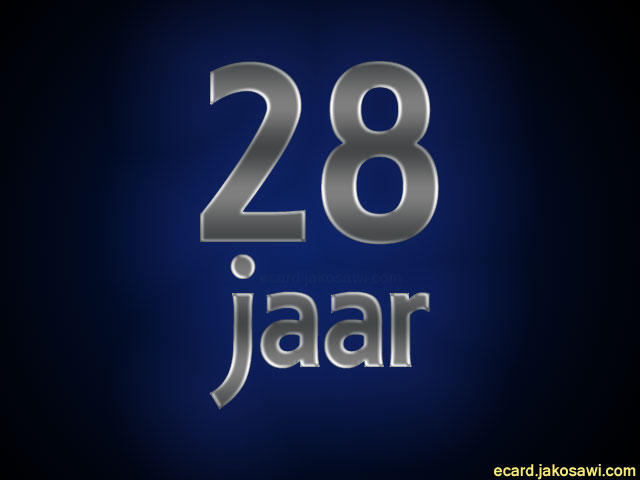 28 jaar blgr