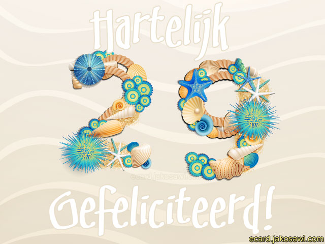 29 jaar schelpen