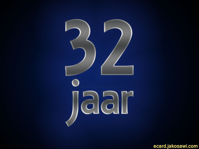 32 jaar blgr