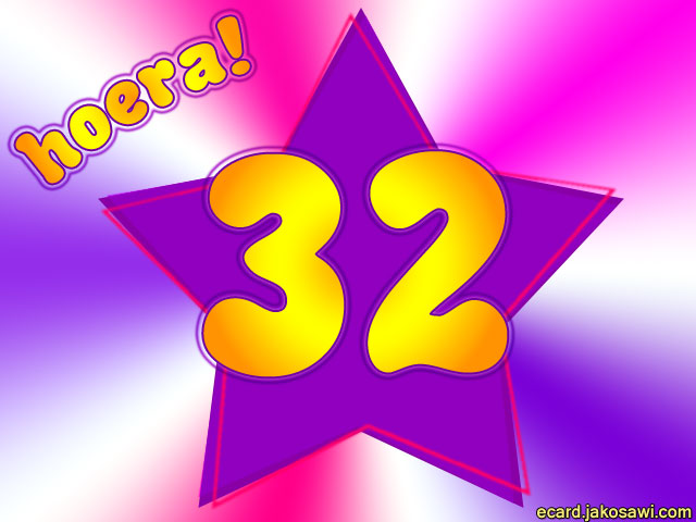 32 jaar ster