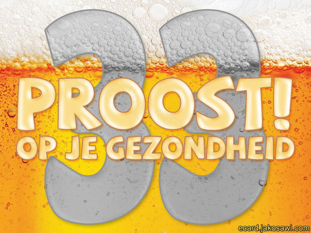 33 jaar proost 1401