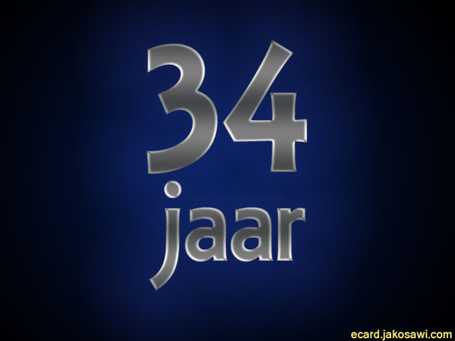 34 jaar blgr