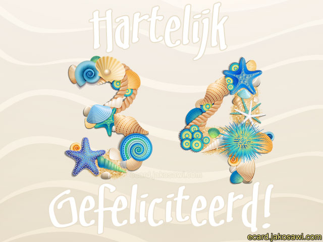 34 jaar schelpen