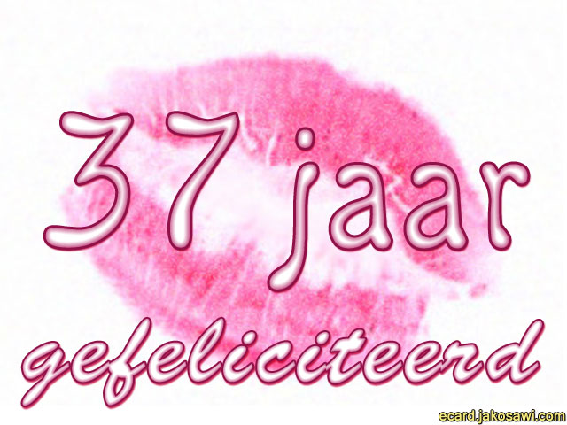 37 jaar kus