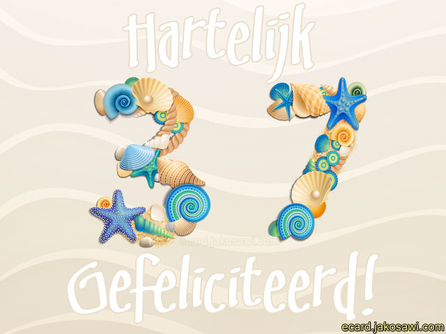 37 jaar schelpen