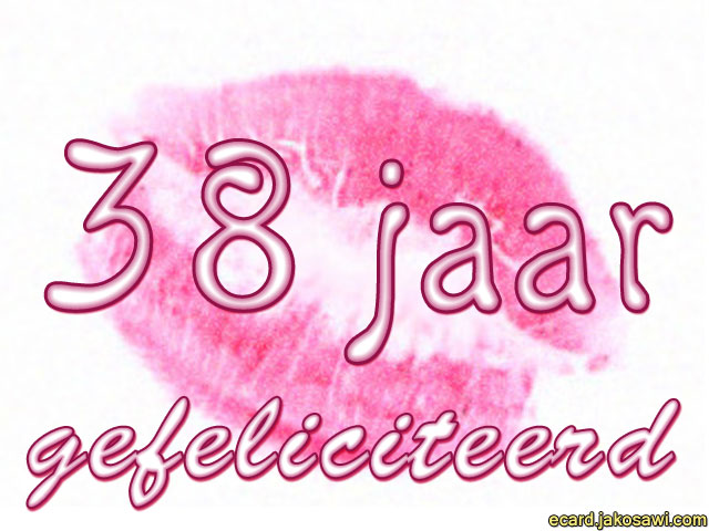 38 jaar kus