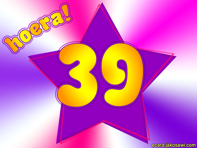 39 jaar ster