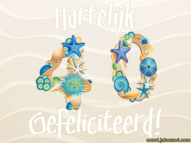 40 jaar schelpen