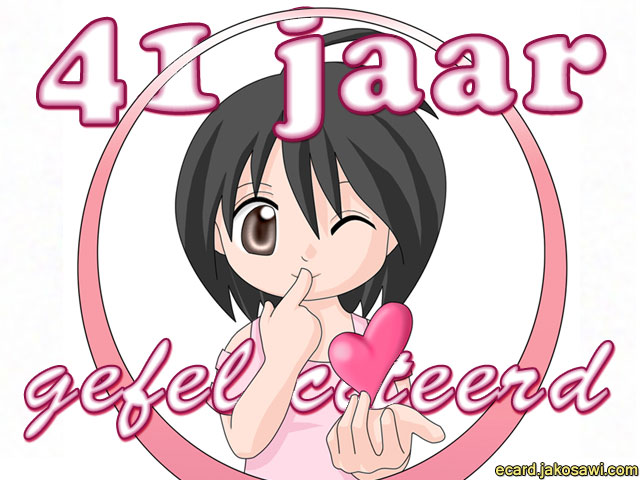 41 jaar anime