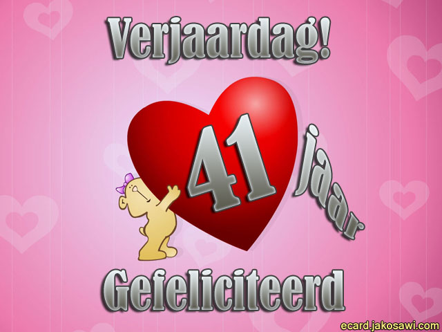 41 jaar beer hart