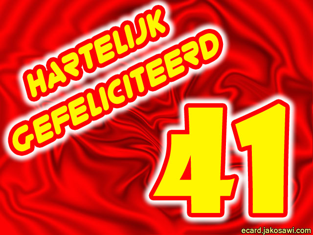 41 jaar gr