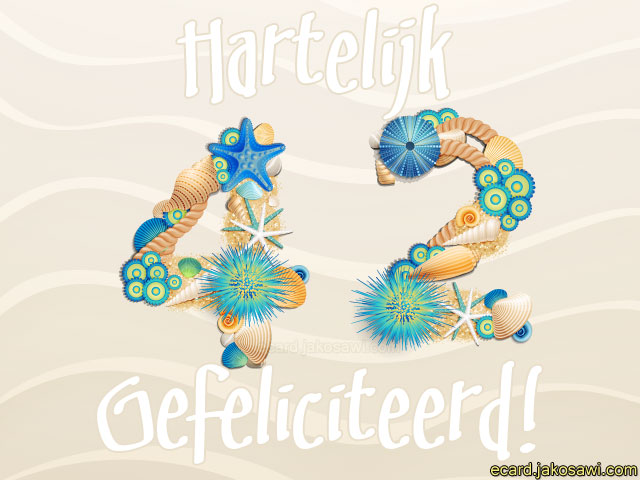 42 jaar schelpen