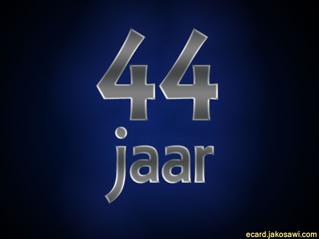 44 jaar blgr