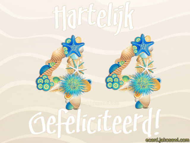 44 jaar schelpen