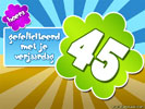 45 jaar poster