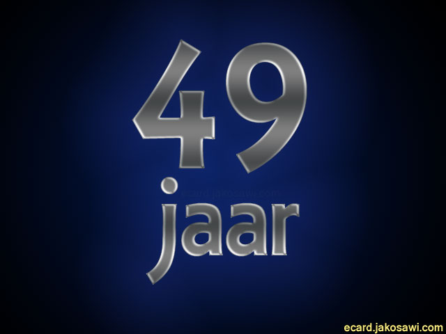 49 jaar blgr