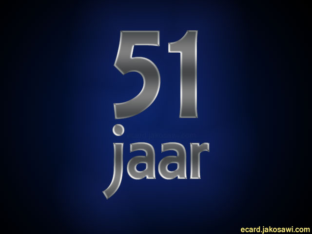 51 jaar blgr