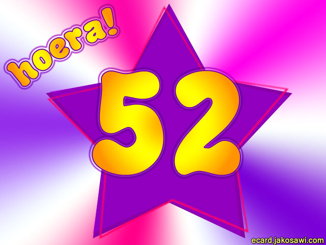 52 jaar ster
