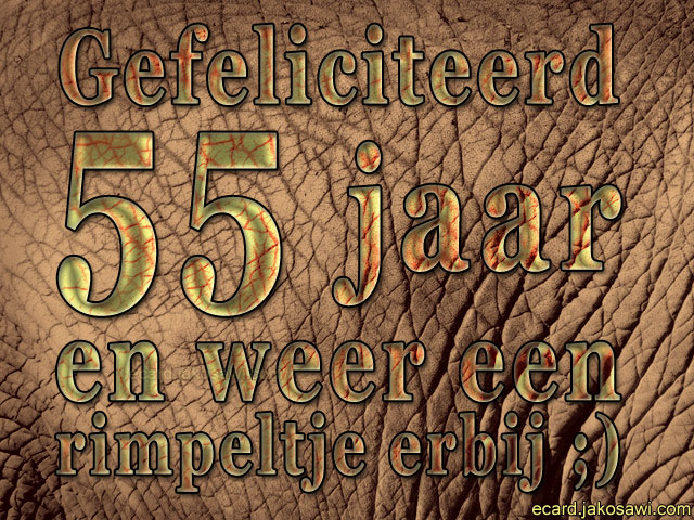 55 jaar rimpel 1401