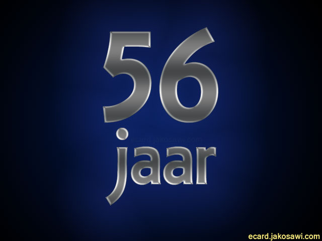 56 jaar blgr