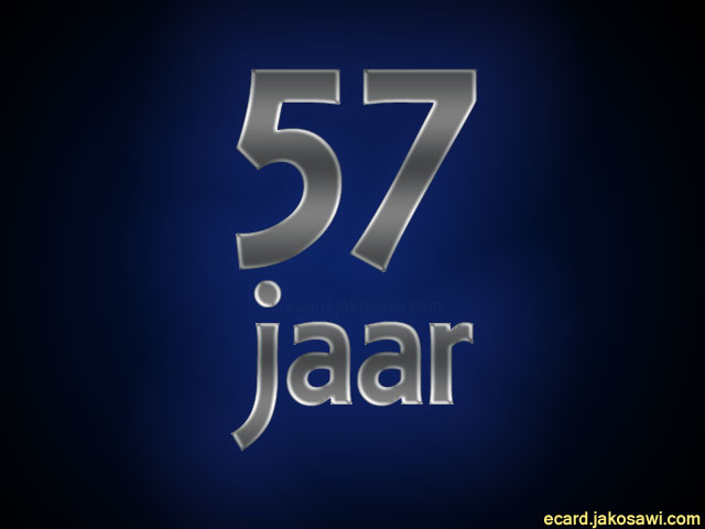 57 jaar blgr