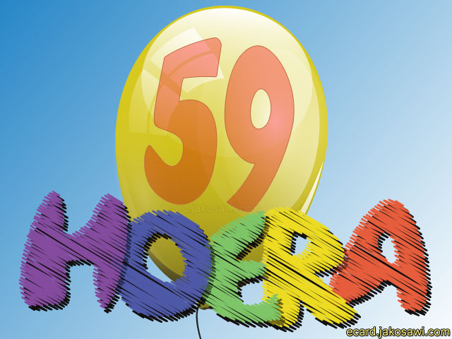 59 jaar hoera 1401