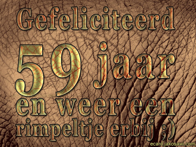 59 jaar rimpel 1401