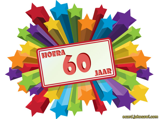 60 jaar sterren